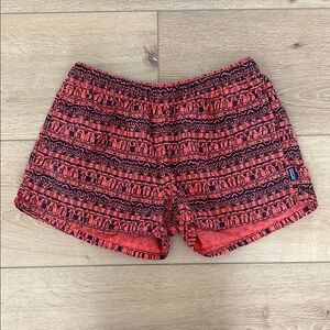 Patagonia barely baggies. Red and Navy Patterned Athletic Shorts